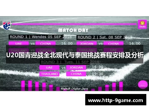 U20国青迎战全北现代与泰国挑战赛程安排及分析 U20国青迎战全北现代与泰国挑战赛程安排及分析