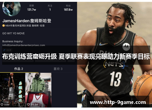 布克训练营磨砺升级 夏季联赛表现亮眼助力新赛季目标